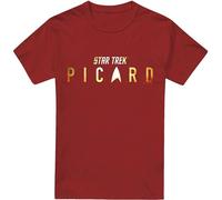 Star Trek : Picard - T-shirt pour homme "Rendered" TV5626 (3XL) (Cardinal)