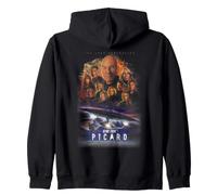Star Trek Picard The Last Generation Poster Sweat à Capuche