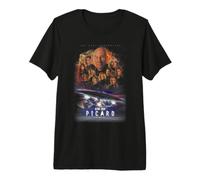Star Trek Picard The Last Generation Poster T-Shirt Haut de Gamme