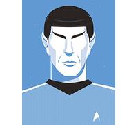 Star Trek (Pop Spock - 50th Anniversary 60 x 80 cm Toile Imprimée