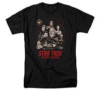 Star Trek Poster T-Shirt Unisexe, Noir, M