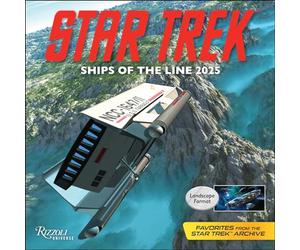 Star Trek Ships of the Line 2025 Wall Calendar