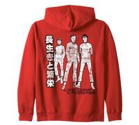 Star Trek Spock Kirk Bones Kanji Stance Sweat à Capuche