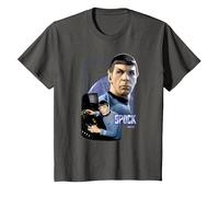Star Trek Spock T-Shirt, Enfant, Asphalte, 3 Ans