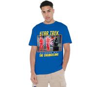 Star Trek St Original The Changeling Unisex T Shirt, Royal, Bleu Marine, XXL Mixte