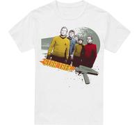 Star Trek - "Strange New Worlds" T-shirt pour homme TV5730 (M) (Blanc)