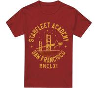 Star Trek - T-shirt "Bridge" pour homme TV13647 (S) (Cardinal)