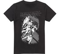 Star Trek - T-shirt pour homme "Tilted Bridge" TV5985 (4XL) (Noir)