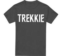 Star Trek - T-shirt "Trekkie" pour homme/femme unie TV17520 (M) (Charbon de bois)