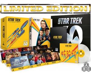 Star Trek: The Complete Original Series (60th Anniversary Collector's Edition) [1966-1969] [21-Disc Set] [Blu-ray + LP] [Region Free]