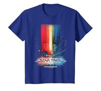 Star Trek The Motion Picture Poster T-Shirt, Enfant, Bleu Royal, 2 Ans