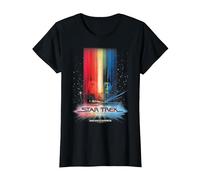 Star Trek The Motion Picture Poster T-Shirt, Femme, Noir, XS