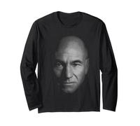 Star Trek The Next Generation Picard Oversized Face Manche Longue