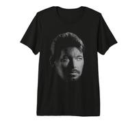 Star Trek The Next Generation Riker Oversized Face T-Shirt Haut de Gamme
