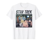 Star Trek The Original Series Group Shot Crew Vintage Poster T-Shirt