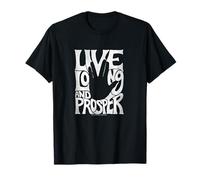 Star Trek: The Original Series Live Long & Prosper Groovy T-Shirt