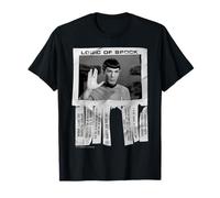 Star Trek The Original Series Logic Of Spock Text Poster T-Shirt