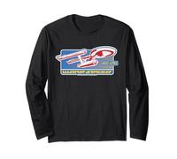 Star Trek: The Original Series NCC-1701 Warp Speed Retro Manche Longue