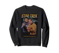 Star Trek The Original Series Retro Spock and Kirk Sweatshirt