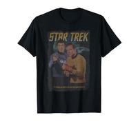 Star Trek The Original Series Retro Spock and Kirk T-Shirt