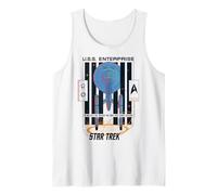 Star Trek: The Original Series U.S.S. Enterprise Top Veiw Débardeur