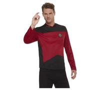 Star Trek The Prochain Génération Command Uniforme Hommes Déguisement Officiel