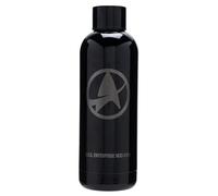 Star Trek U.S.S. Enterprise NCC-1701 Bouteille d'eau (500 ml) | Bouteille isotherme à double paroi en acier inoxydable anti-fuite | Produit officiel Star Trek pour les fans et les collectionneurs