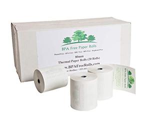 Star TSP100 Series thermique 20 rouleaux (sans BPA) - Sans BPC sans BPA - BPS - Sans phénol gratuit