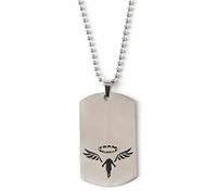 Star.W Anime Tokyo Revengers Collier Hinata Tachibana Manjiro Sano Collier en Acier Inoxydable Hommes Femmes Tour de Cou Perle chaîne Bijoux