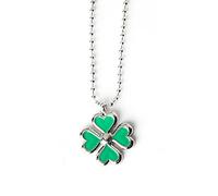 Star.W Anime Tokyo Revengers Hinata Tachibana Collier trèfle à Quatre Feuilles Pendentif Collier pour Femmes Filles Tour de Cou Bijoux