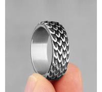 Star.W Evil Dragon Scale Mens Anneaux Punk Hip Hop Unique pour Homme Petit Ami Biker Bijoux Créativité Cadeau en Gros