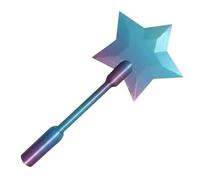 Star Wand - Star Shape Credit Card Holder for Contactless Pay, Magic Stick Prop with Card Slot, Whimsical Payment Accessory, Festive Pretend Play Wand for Birthday Party Holiday Travel