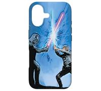 Star War The Empire Strikes Back Sabre Laser Battle Bleu Coque pour iPhone 17