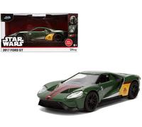 Star Wars 2017 Ford GT 36916 Véhicule Métal Jada Vert 13 cm