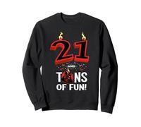 Star Wars 21st Birthday Party "21 & Tons of Fun" Darth Vader Sweatshirt