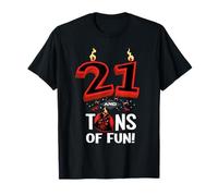 Star Wars 21st Birthday Party "21 & Tons of Fun" Darth Vader T-Shirt