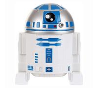 Star Wars 29063 R2-D2 de la Banque de Figurines en PVC Star Wars, Blanc/Bleu, 20.32cm Hauteur