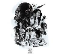 Star Wars - 40th Anniversary - 61x91,5 cm - AFFICHE / POSTER G