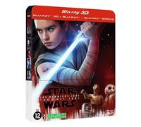 Star Wars : Les Derniers Jedi Steelbook Blu-ray 3D + 2D