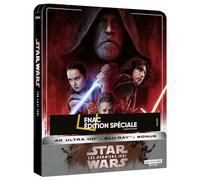 Star Wars 8 : Les Derniers Jedi - Édition Spéciale Fnac - Boîtier Steelbook - Blu-Ray + Blu-Ray Bonus + Digital