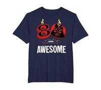 Star Wars 80th Birthday Party 80 and Awesome Darth Vader T-Shirt, Homme Grandes Tailles, Bleu Marine, 6X Tall