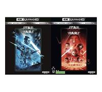 Star Wars 9 : L'Ascension de Skywalker [4K Ultra-HD Blu-Ray Bonus] & Star Wars 8 : Les Derniers Jedi [4K Ultra-HD Blu-Ray Bonus]