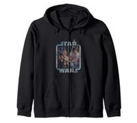 Star Wars A New Hope 1977 Tie Dyed Rebel Frame Sweat à Capuche