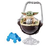 Star Wars ActionVerse, Figurine Grogu de 3 cm (à l'échelle 11 cm) et Accessoires, Support pour Accessoires réutilisable, Jouets pour Filles et garçons, dès 4 Ans