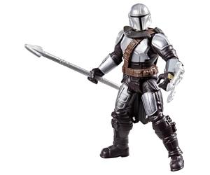 Star Wars ActionVerse, Figurine Le Mandalorien de 11 cm et Accessoires, Support pour Accessoires réutilisable, Jouets pour Filles et garçons, dès 4 Ans