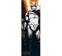 Star Wars - Affiches de porte - EP7 Capitaine Phasma 1 + 1 paquet de tesa Powerstrips® - Contenu 20 pièces