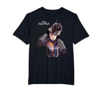 Star Wars Ahsoka Sabine Wren with Mandalorian Helmet Disney+ T-Shirt, Homme Grandes Tailles, Noir, 6X Tall