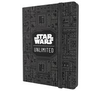 Star Wars Album décontracté 18 pochettes - Peut contenir 360 cartes à double pochette, poches latérales et sangle élastique, accessoire sous licence officielle, motif illimité Gamegenic