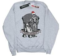 Star Wars - "And Holidays" Sweat-shirt pour homme BI45296 (3XL) (Gris)