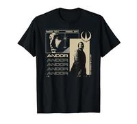 Star Wars Andor Join The Rebellion Cassian Vintage Poster T-Shirt, Homme, Noir, XL